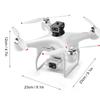 Remote Control Drone with Cam a 4K Dual Cam a 4-sided Infrared Obstacle Avoidance Brushless Motor Optical Hov  Remote Control Quadcopt  for Kids A