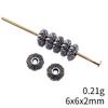 New Year's Day Jewelry Findings Small Torus Spacer Beads Accessories Parts Backpack Accessories
