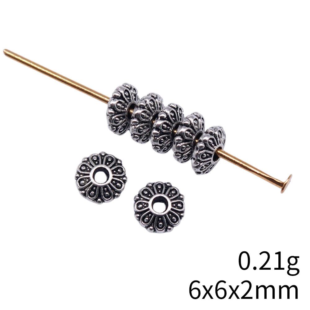 New Year's Day Jewelry Findings Small Torus Spacer Beads Accessories Parts Backpack Accessories