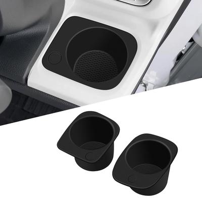 FDAIUN Car Cup Holder Compatible with Daihatsu Move Canbus Cup Interior Customization Car Daihatsu MOVE Easy Set of 2 Coasters, Silicone, (2nd