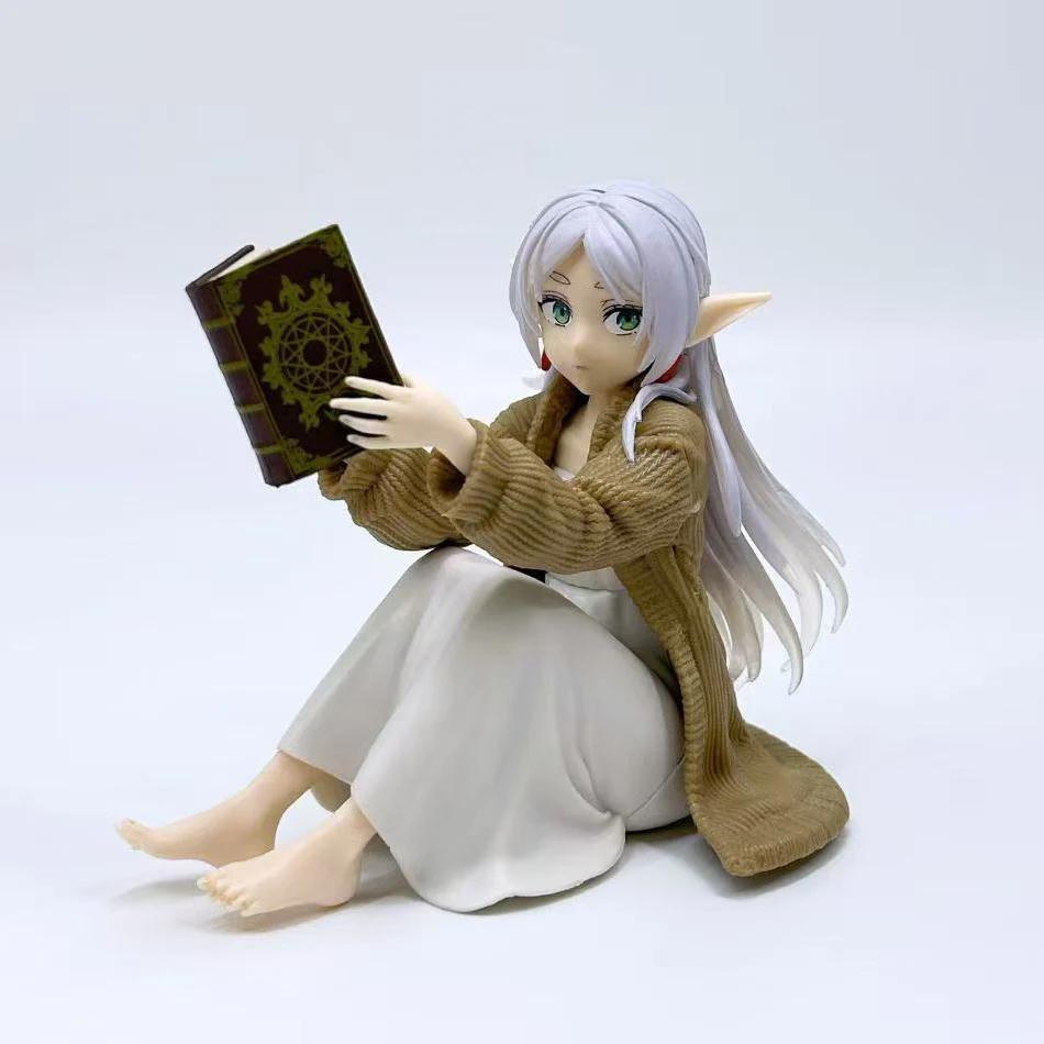 12CM Frieren Anime Figure - Cute Night-Suit Action Figurine Model Doll Toy for Desktop Collection beyond Journey's End