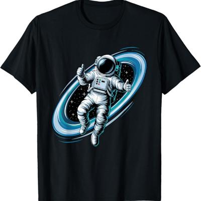 Interstellar Cosmic Portal Wormhole Travel Nerd Sci-Fi Lover T-Shirt