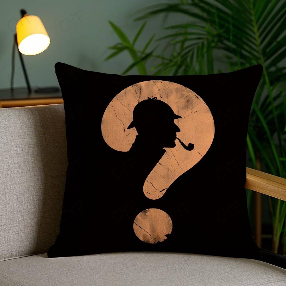 Hot Movie S-Sherlocks Pillow Case Custom Printed Brushed Fleece Pillow, Baby Skin-Touch, Eco-Friendly Dye-Sublimation Cushion Fo