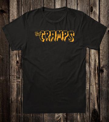 Retro T-Shirt 100% Baumwolle 80er Punk-Stil The Cramps Rock N Roll