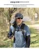 Solar-Powered Wide Brim Sunshade Hat with Lithium Battery Fan for Men