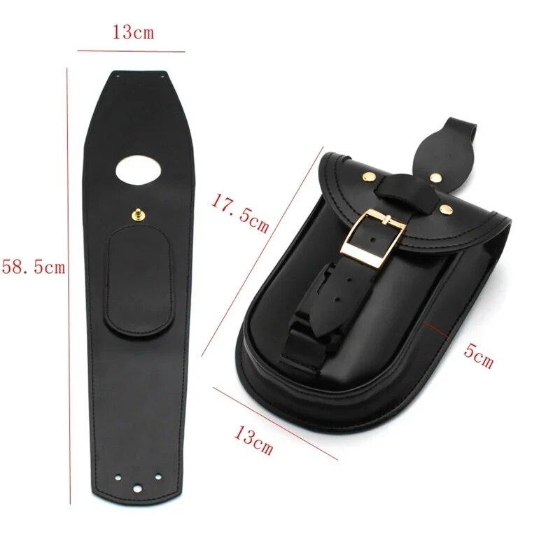 Motorcycle Bag Modified Locomotive Side Line Charter Head Car Tool Storage Waterproof Leather Bag Suitable For BMW R18 2020-2021