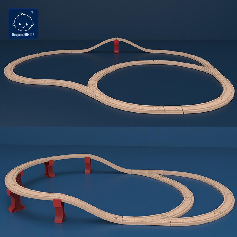 88-Piece Wooden Train and Farm Set for Kids, Educational Toy for Ages 3+