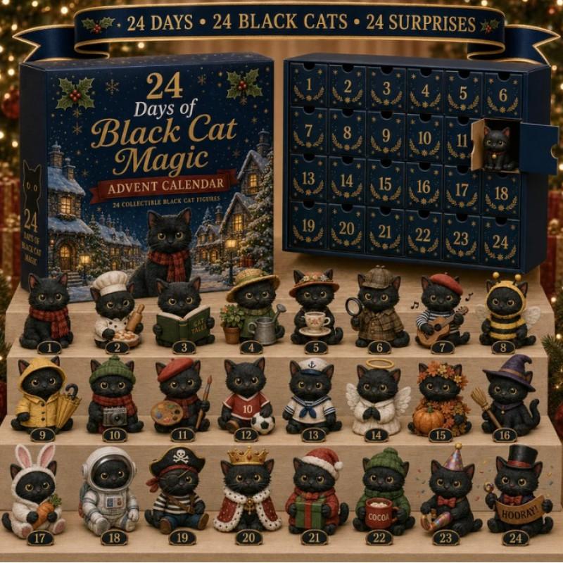 2026 Magic Animal Advent Calendar Acrylic Blind Box Collectible Ornament Christmas Gift