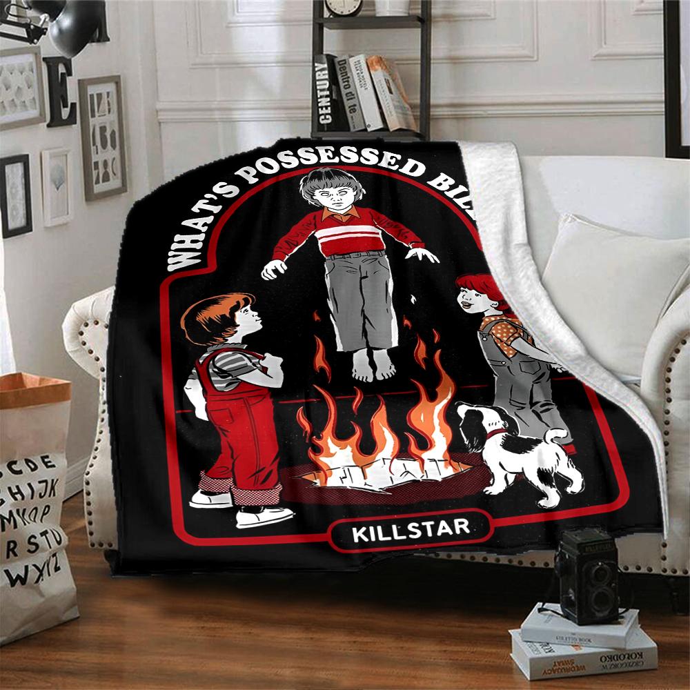 Steven Rhodes Theme Printed Blanket - Perfect for Couch, Bed, Travel & Outdoor Use | Machine Washable, Cozy & Durable.