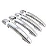 New Chrome Door Handle Cover Trim For Peugeot 207 208 308 2006 2007 2008 2009 2010 2011 2012 2013 2014 Cars Accessories