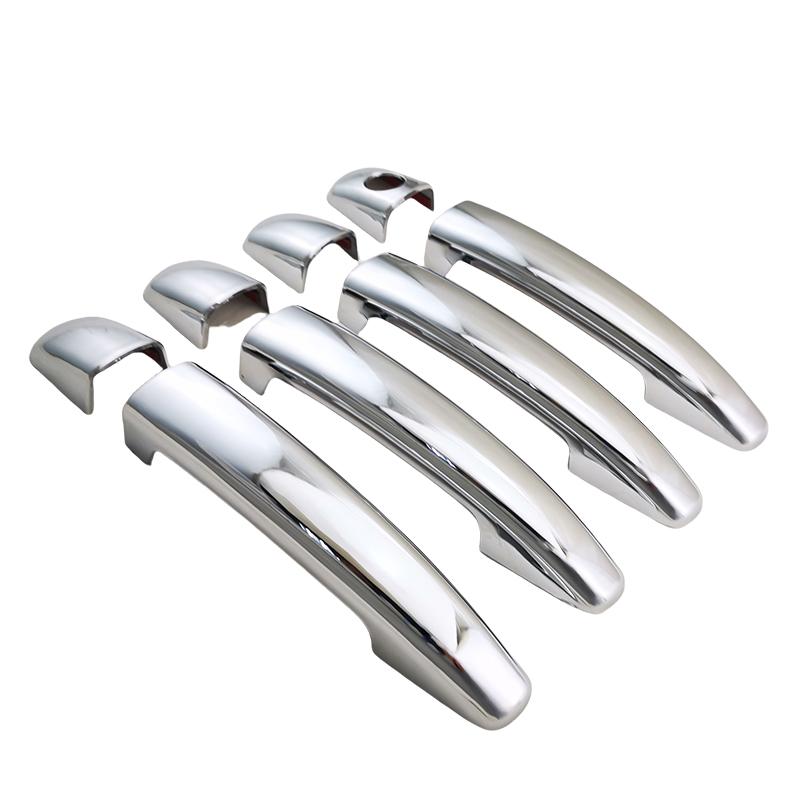 New Chrome Door Handle Cover Trim For Peugeot 207 208 308 2006 2007 2008 2009 2010 2011 2012 2013 2014 Cars Accessories