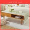 Nordic Home Modern Cotton Linen Rectangular Tablecloth With Non Slip Back For Living Room Decor