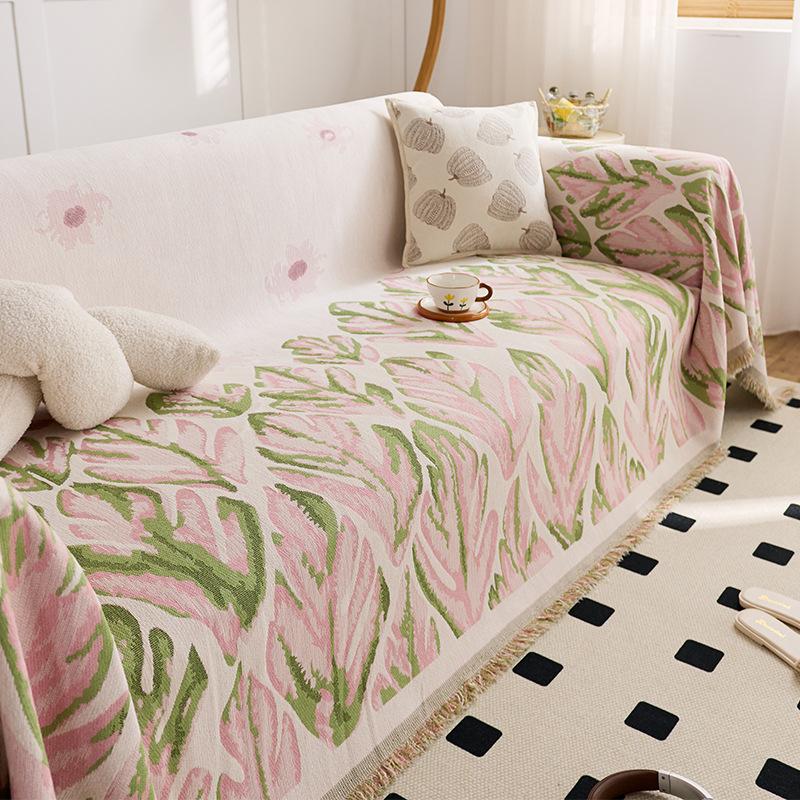 1pcs High Quality Chenille Sofa Cover Four Season Universal Rural Sofa Towel One Piece Fully Covered Sofa Blanket Slip-resistant and Wear-resistant