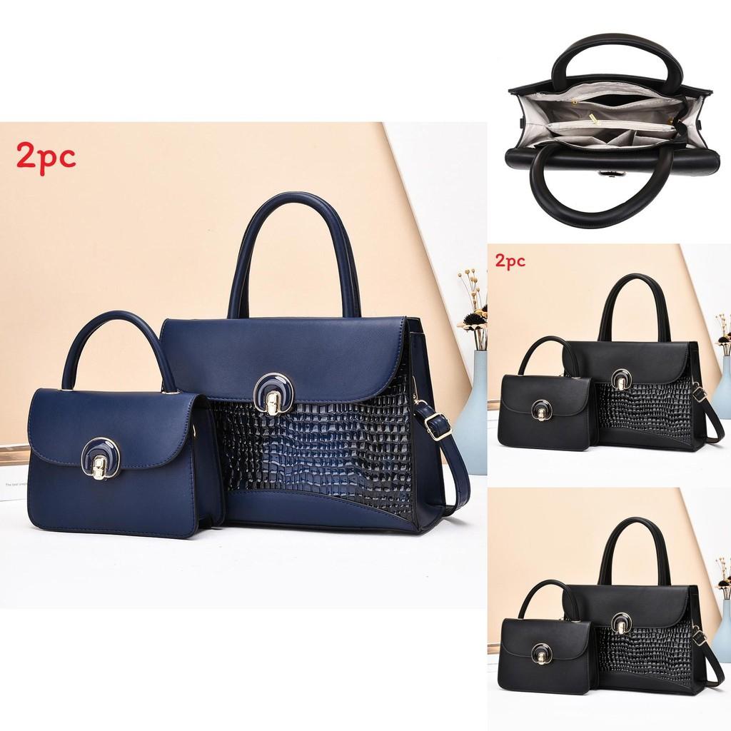 Pu Tote Bag With With Serpentine Print Design And Inner Pouch For Casual Travel Ladies Office Use