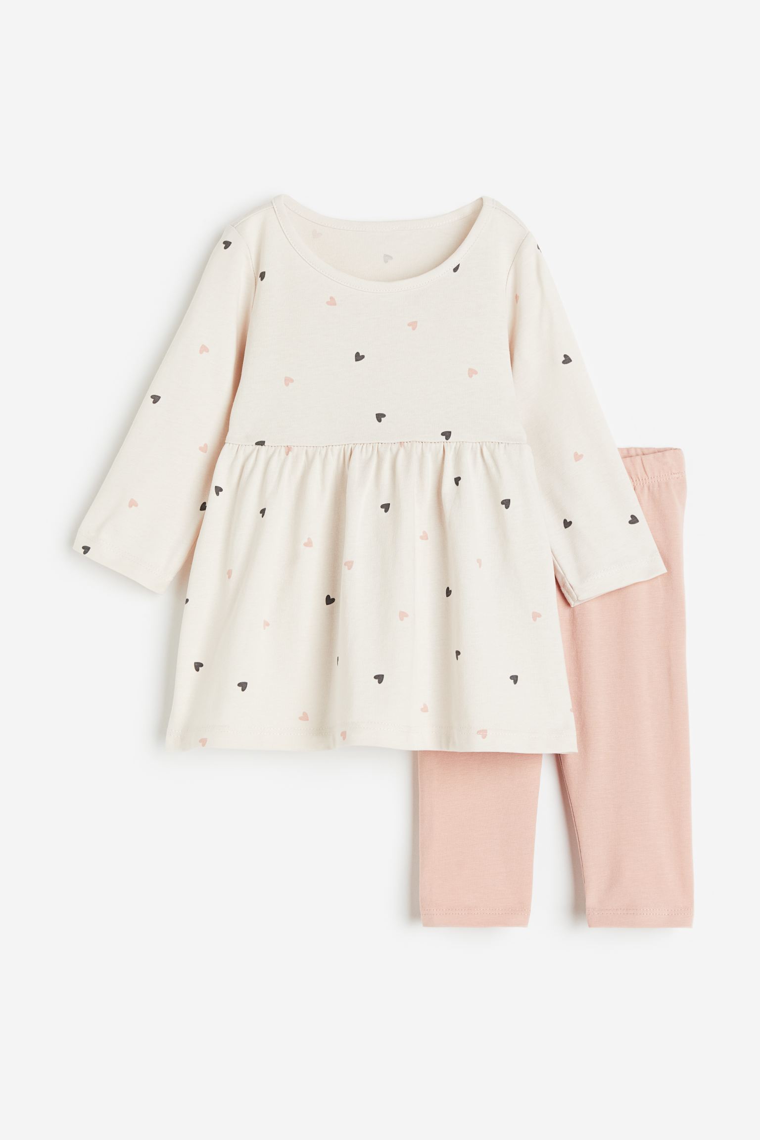 

2-piece dress and leggings set