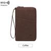 RFID Passport Holder: Anti-Magnetic, Zippered, Multi-Functional Travel Wallet