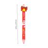 36 Pcs with Box New Christmas Resin Patch Push Gel Pen ST Head Neutral Pen Good Looking Holiday Gift Pen Student Prize Gift Writing Tools Holiday Gift