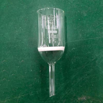 Verre avec filtration sous vide à disque fritté, 35 ml, taille de pores de 2 à 5 um