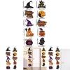 Halloween Scene Setter Door Hanging With Paper Pumpkin And Bat For Seasonal Festivities