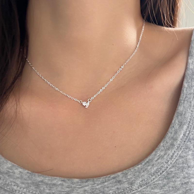 Pearl Necklace Female Niche High-End Sense Light Luxury Design Collarbone Chain Star Ins Student Girlfriends Spring And Summer Must-Have