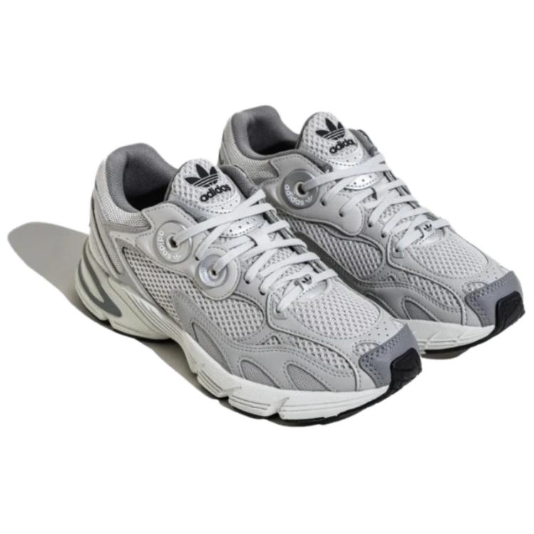 Adidas Originals Astir Anti-Slip Wear-Resistant Low-Top Casual Shoes Women's Gray Sneakers JP6353