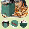 Lawn Garden Bag Leaf Reusable Storage Container with Handles for Debris Leaves