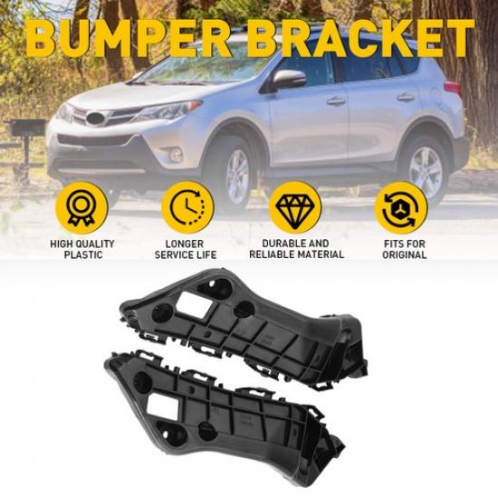 Fits 2016 for 2018 2017 Toyota Front Bumper Brackets Retainers Left & Right EXV