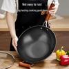 Oumeida Cast Iron Wok with Lid