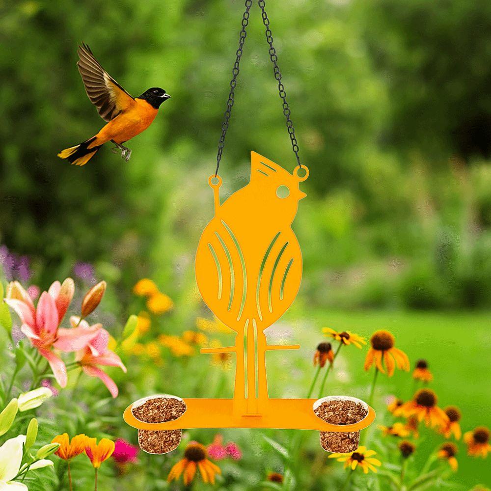 Spill Proof Hanging Oriole Bird Feeder Weatherproof Humming Bird Feeder  Garden Decor
