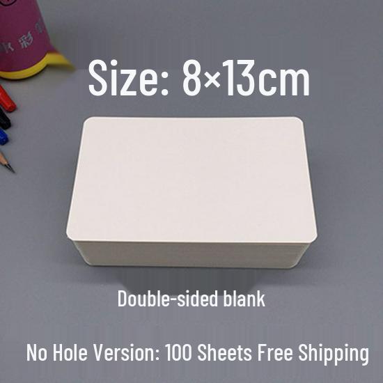 DIY Blank Postcards: Creative Writing, English Word, and Pinyin Greeting Cards