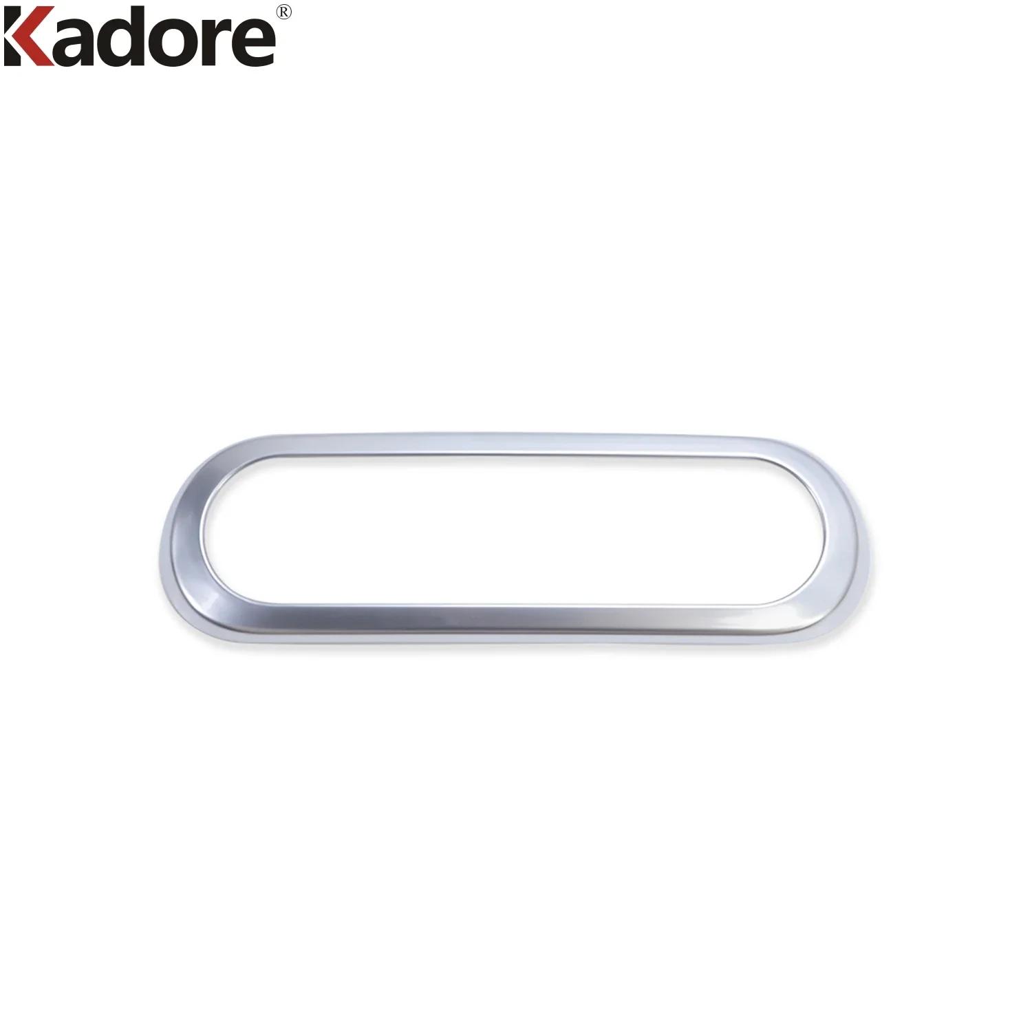 Car Center Air Condition AC Switch Control Button Panel Cover Trim For Nissan Kicks    Matte Interior Accessories ABS Matte