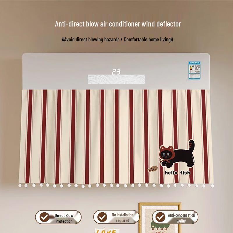 OIMG Wall-Mounted Air Conditioner Wind Deflector