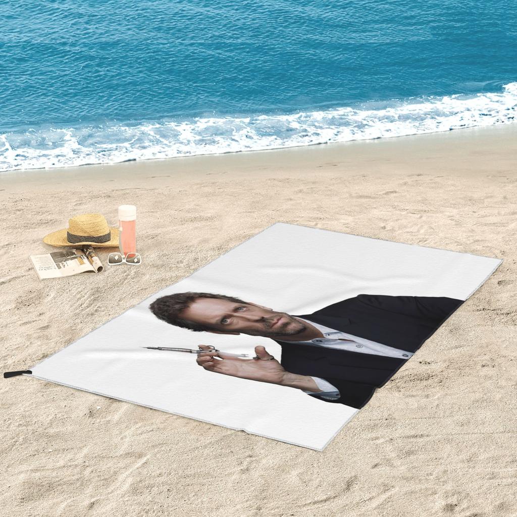 House Md Beach Towel Soft Microfiber Quick Dry Absorbent Quick Towels For Yoga