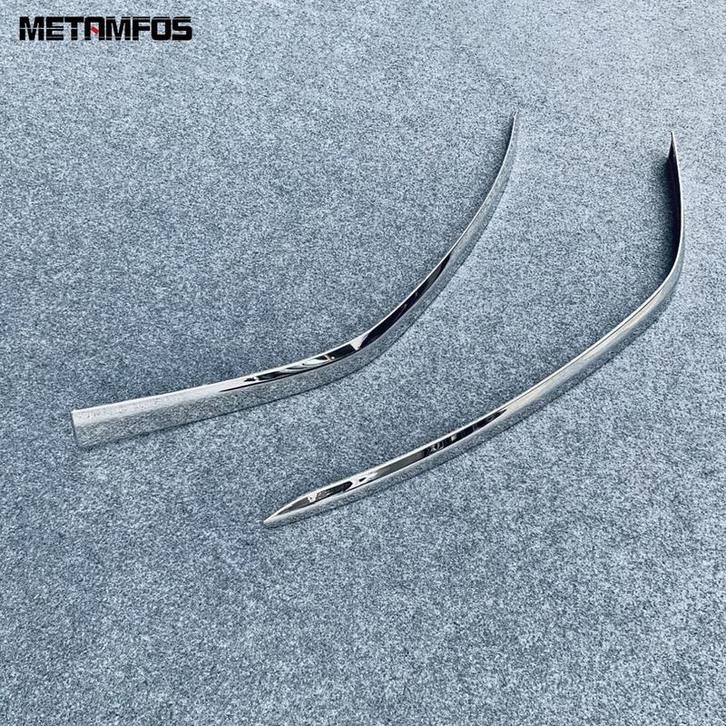 For Toyota Alphard Vellfire 2024 2025 2026 Steel Front Rear Corner Bumper Trim Anti-Collision Strip Accessories Car Styling