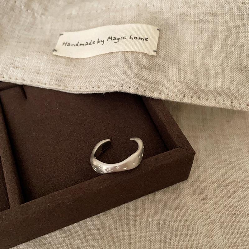 

Серьги-пусеты из матового металла с цирконом в форме звезды - Ретро, Уникальные, Простые и Универсальные женские аксессуары для ушей