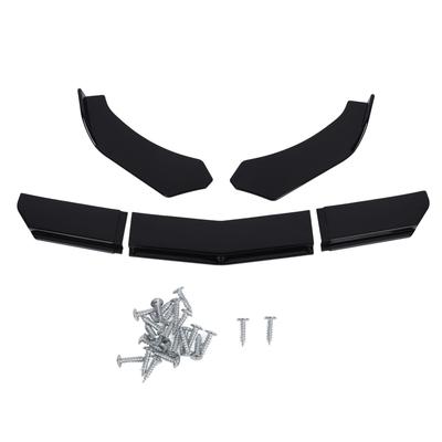 150cm Front Bumper Lip Separator Glossy Black Lip Splitter Spoiler Enhance Stability Universal Fit