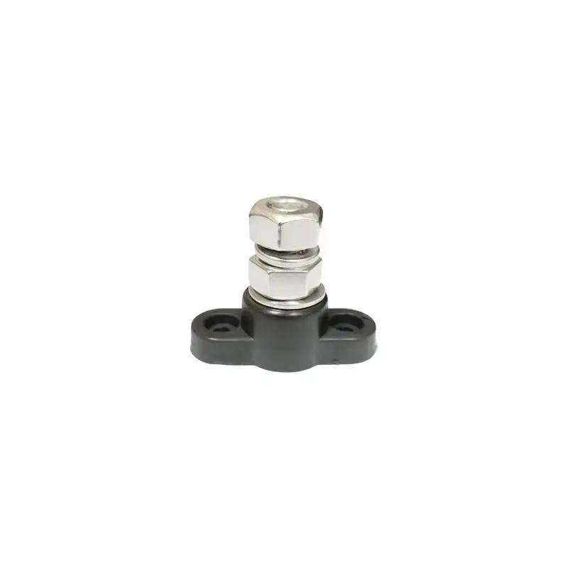 Red And Black Power Stud For RVs For Solar Battery Junction Box Battery Terminal Block Plastic Stainless Steel