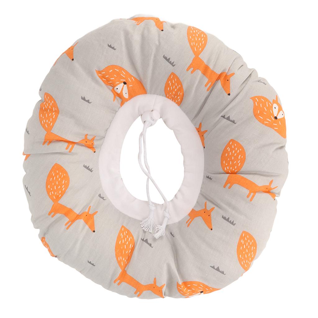 Ear Piercing Pillow Cartoon Animal Pattern Inflammation Pressure Sore Relief Ear Guard Pillow 12.6 Inch