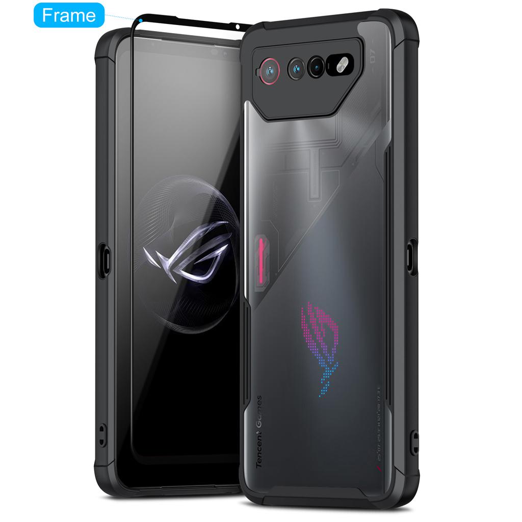 For Asus ROG Phone 6 5G/ROG Phone 7 5G Anti-Scratch Phone Case Hard PC+TPU Phone Cover