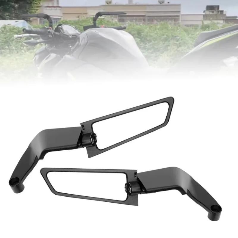 For Kawasaki Z900 Z650 2025 2025 2025 Motorcycle Mirrors Stealth Winglets Mirror Kits Adjustable Mirrors Motorcycle Wing Mirrors