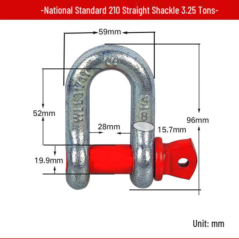Heavy Duty Lifting Shackles