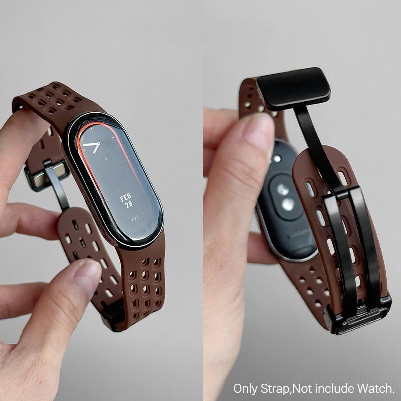 Soft Silicone Strap for Xiaomi Mi Band 11 Correa Bracelet Wrist Miband 10 Sport Waterproof Replacement Strap for Xiaomi Band 9/8