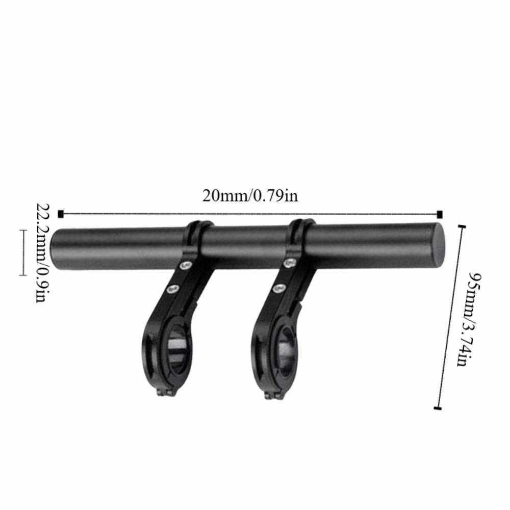 20cm Bicycle Handlebar Bracket  for Speedometer Mount,Flashlight Holder,Bike Light Mounting