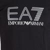 Emporio Armani FW22 EA7 Series Logo Print Crew Neck Long Sleeve T-Shirt Men Tops Black 6ZPT24-PJM9Z-1200