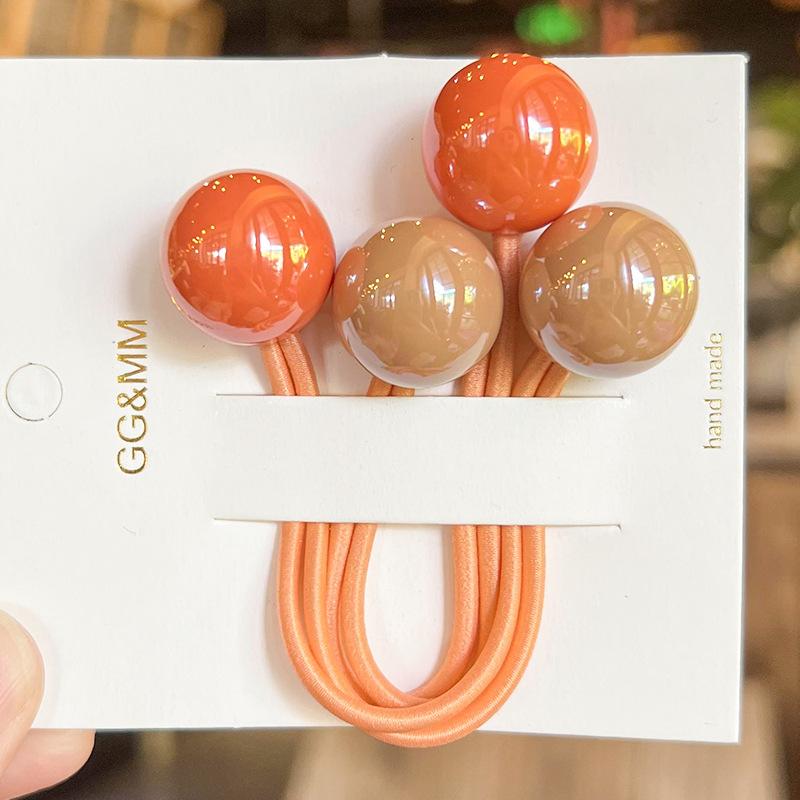 Kristallkaninchen Doppelköpfiges Gummiband Kinderwickel Langes Haarseil Koreanische Version Funkelndes elastisches hochwertiges Kopfseil