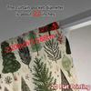 2D Flat Printing  JIT 2pcs   Curtains (Without Rod) Festive Forest(1) Minimalist Chic Curtains Polyester Easy Install Curtains
