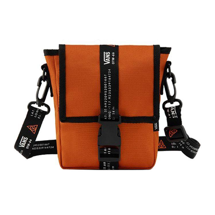 Vans Street Style 66 Supply Crossbody Shoulder Bag Unisex bags Dirty-Orange VN0A4UTBNC8 Dirty Orange