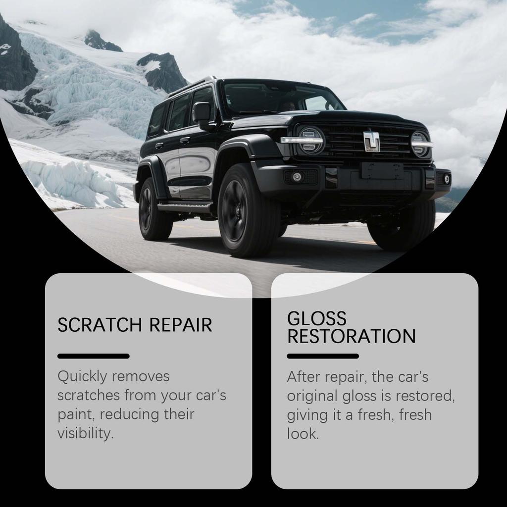 Car Scratch Pen Two In One Paint Care Daily Maintenance 12ml