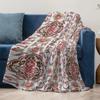 Bohemian Floral Paisley Decorative Throw Blanket Bed Sofa Cover Decorative Cushion Cover Home Textile