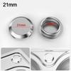Silver Faucet Hole Cover Stainless Steel Faucet Decorative Covers Drainage Seal Plug  Bathroom